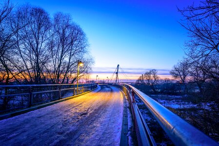 Bridge saxony-anhalt architecture photo