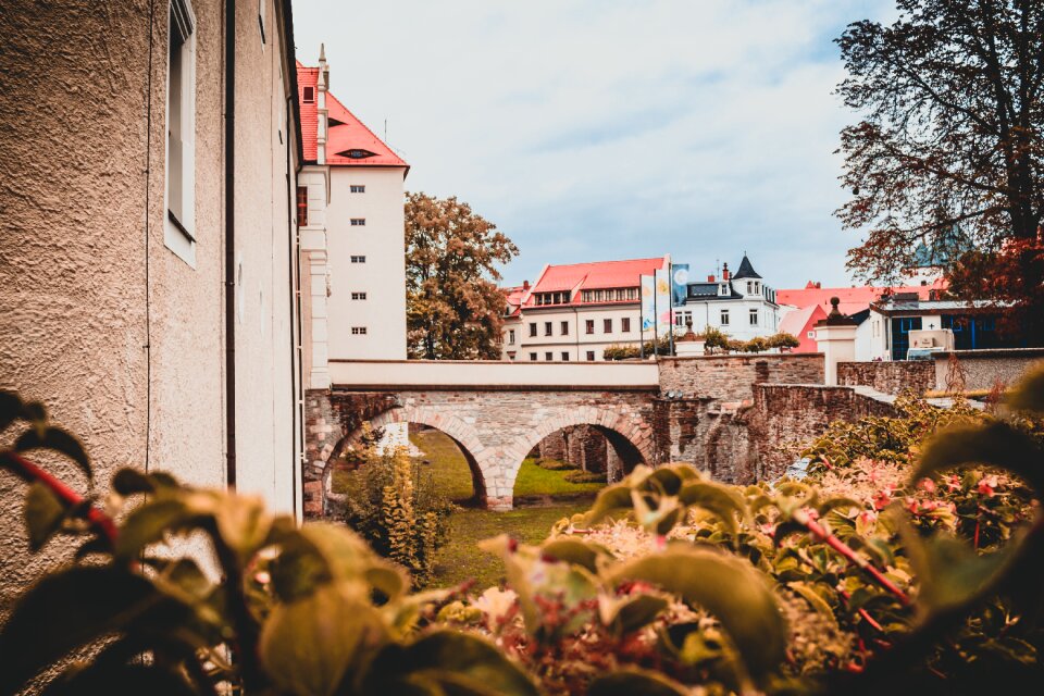 Freiberg building city