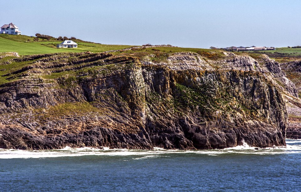 Summer shore coastline photo