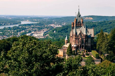Rhine viewpoint landscape photo