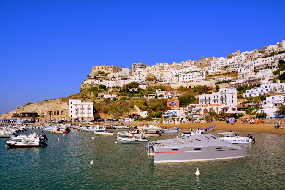 Water boats peschici