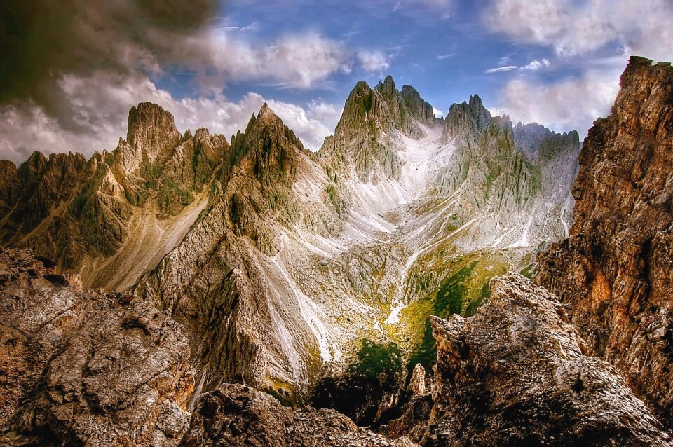 Mountains alpine italy