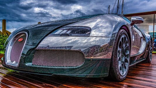 Car paint clouds car rims