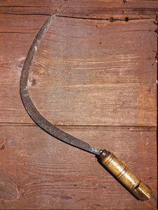 Bon cop de falç segar reaper