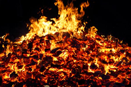 Burn bonfire walpurgis photo