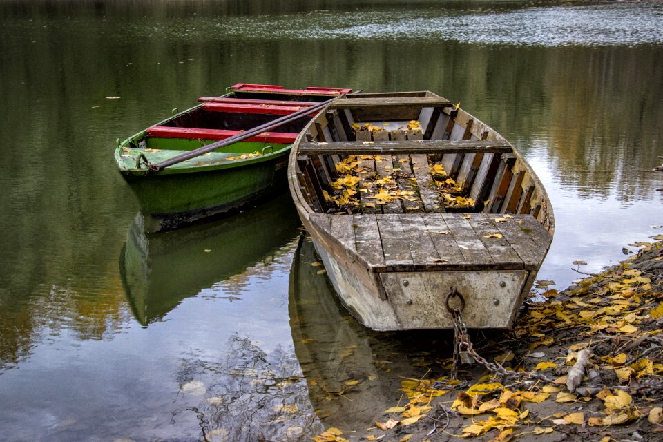 Water landscape lying