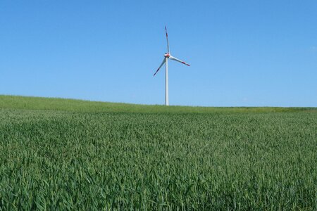 Renewable energy sky power generation photo