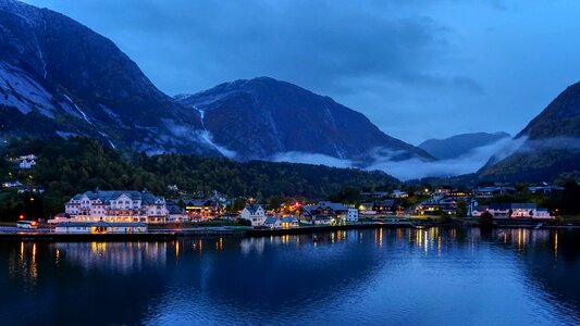 Mountain hardanger eidfjord