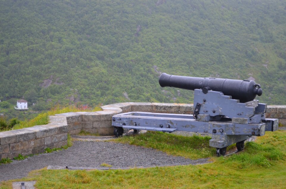 Canon st john's harbor fort