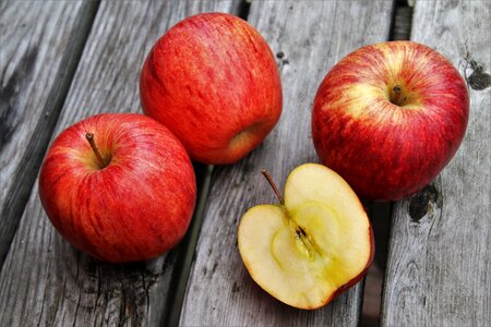 Vitamins fruit apple photo