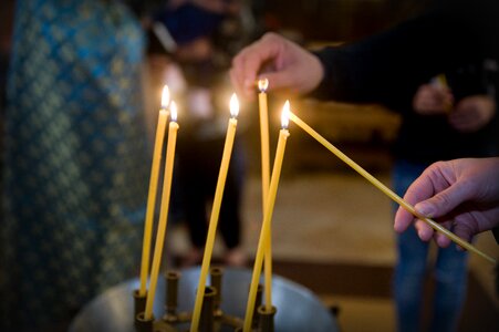 Christianity christening prayer photo