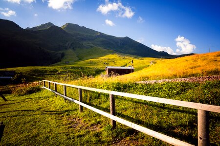 Nature hill landscape photo