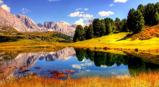 South tyrol alpine val gardena photo