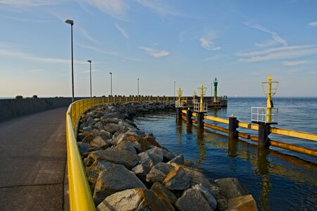 Leba water coast