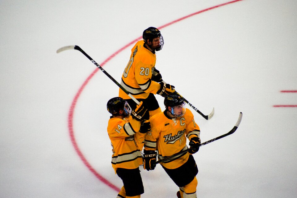 Yellow team player sports