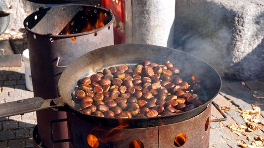 Roast törggelen south tyrol