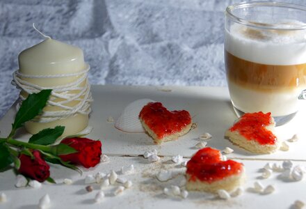Breakfast invitation love
