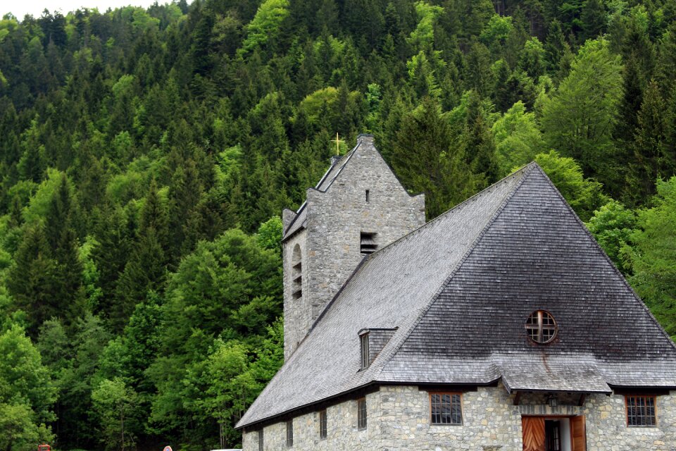 Church forest building
