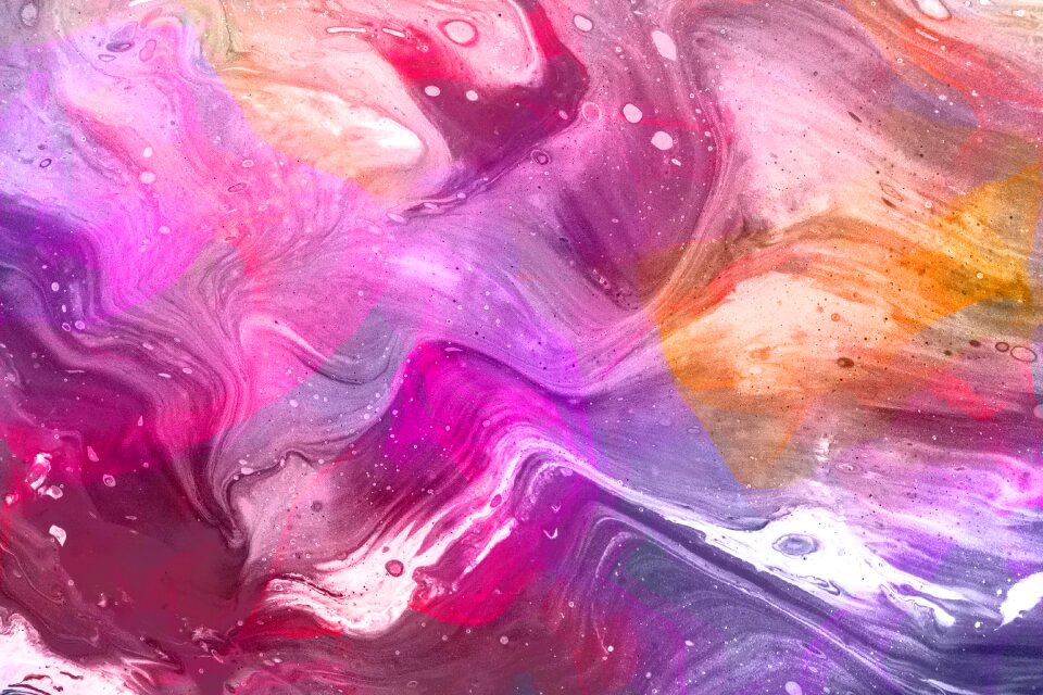 Watercolor vintage colorful