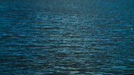 Blue lake sunshine