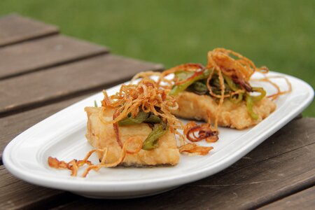 Dinner fried gourmet