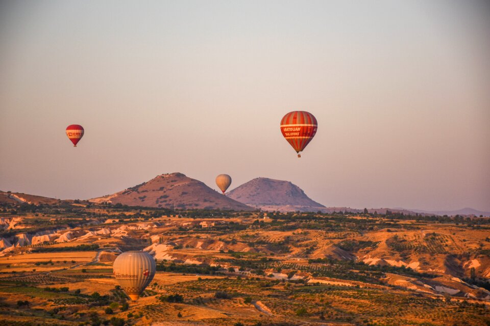 Tourism nature balloon