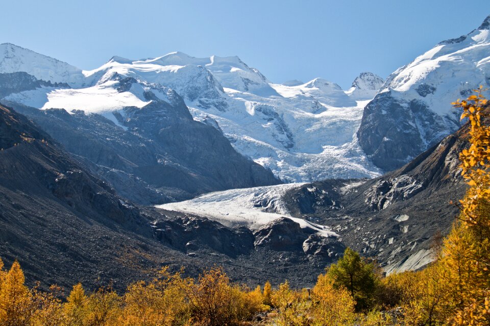 Autumn graubünden mountains