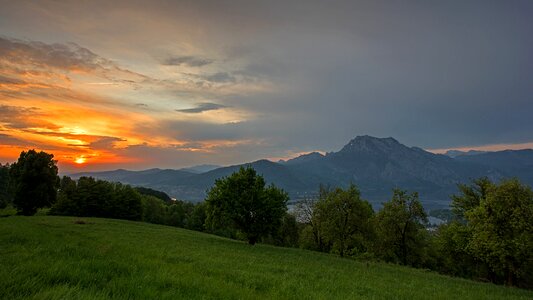 Nature mountain sky
