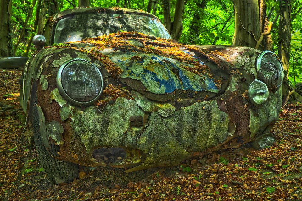Old rust stainless karre