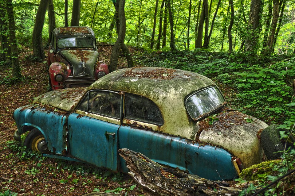 Old rust stainless karre
