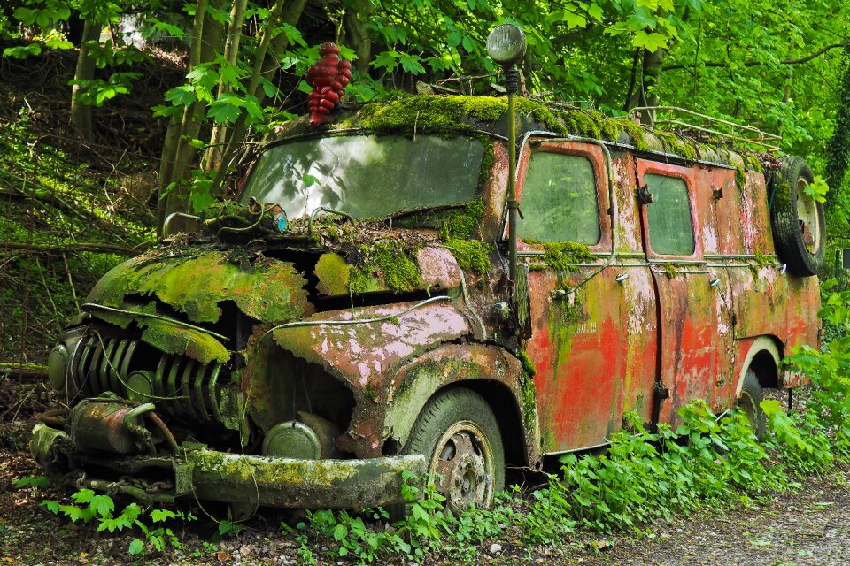 Old rust stainless karre