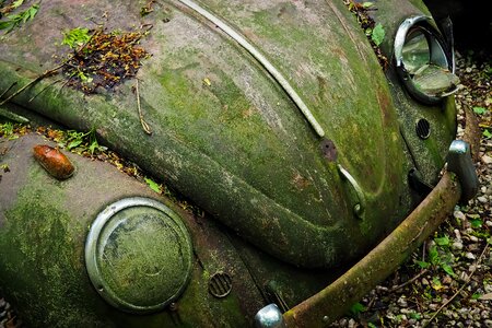 Old rust stainless karre