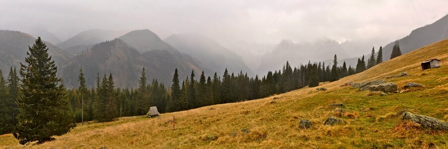 Tatry landscape view
