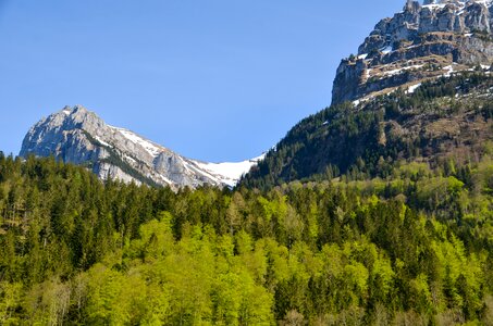 Summit panorama alpine photo