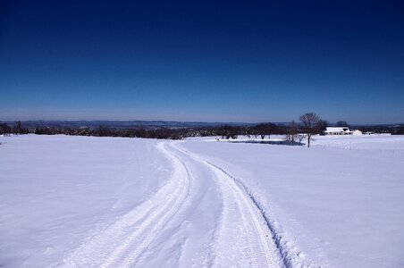 Landscape cold nature