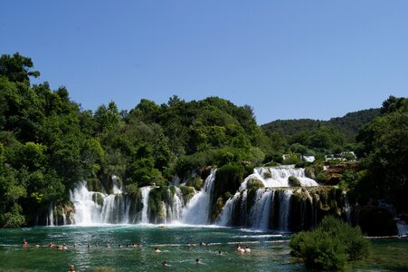 Nature water tourism