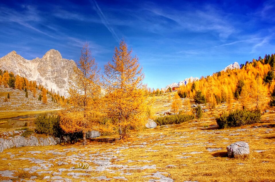 Mountains landscape hiking