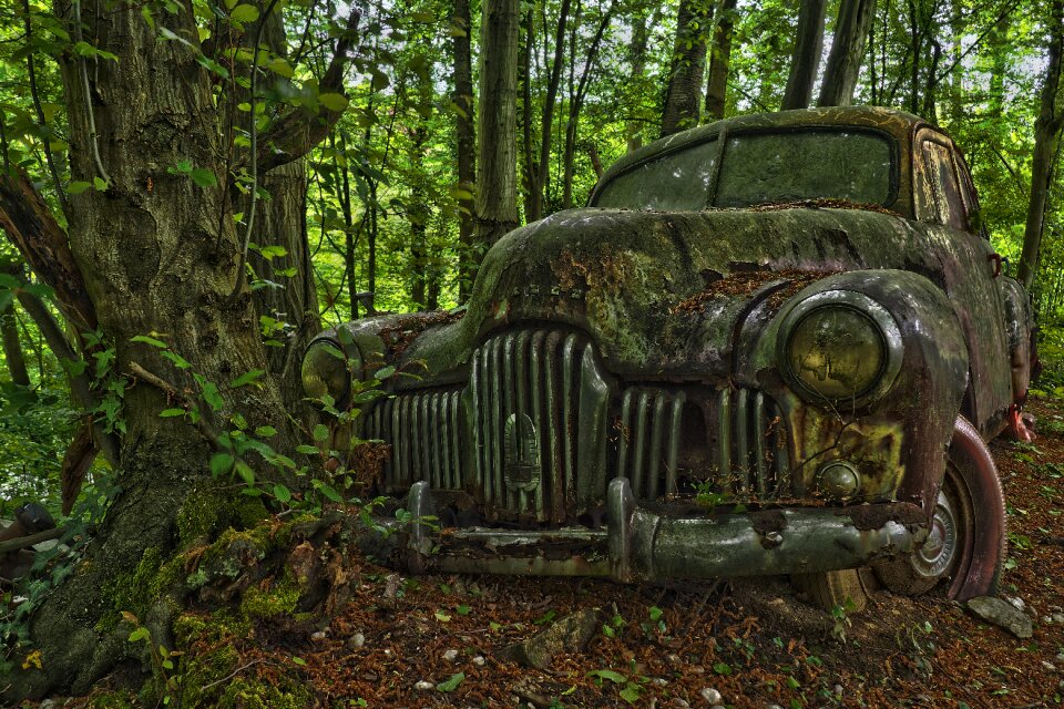 Old rust stainless karre