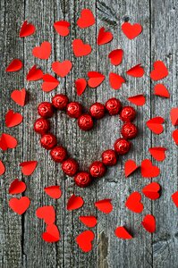 Love red heart photo