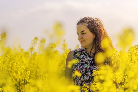 Summer flower outdoors