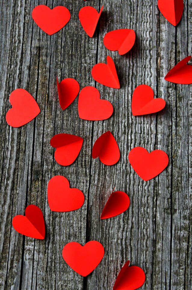Red heart android wallpaper