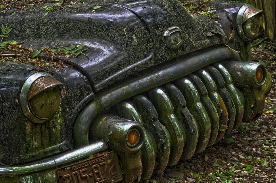Old rust stainless karre