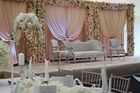 Decor bridal brown wedding