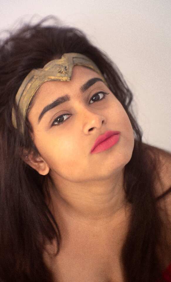 Portrait fashion attractive