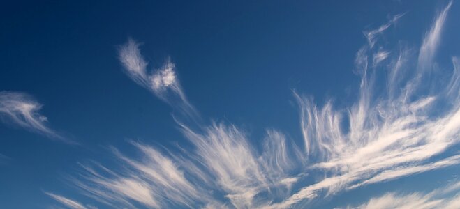 Cloudscape delicate pattern photo