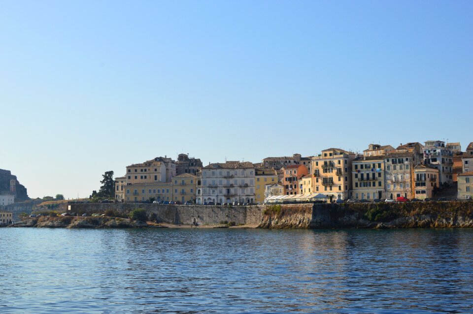 Corfu old town greece