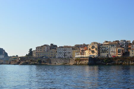 Corfu old town greece