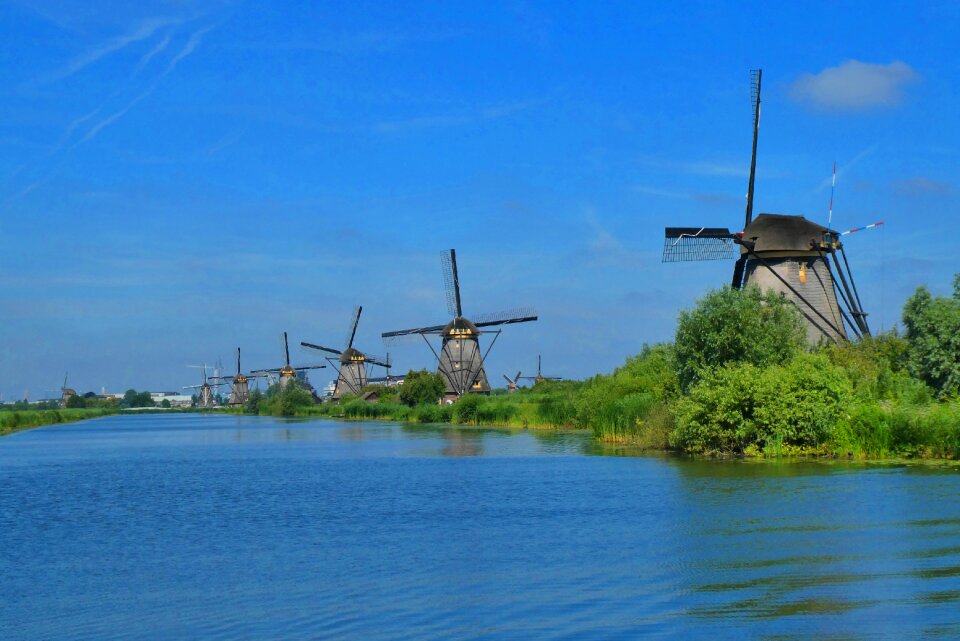 Boezemafwatering ditch drainage