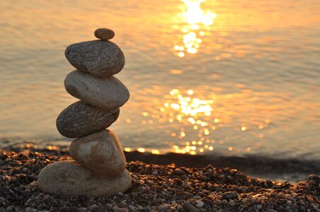 Zen roller meditation photo