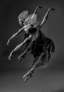 Dancers dancing performance